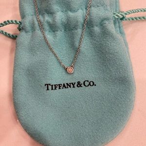 Authentic Tiffany & Co. Diamonds by the yard necklace